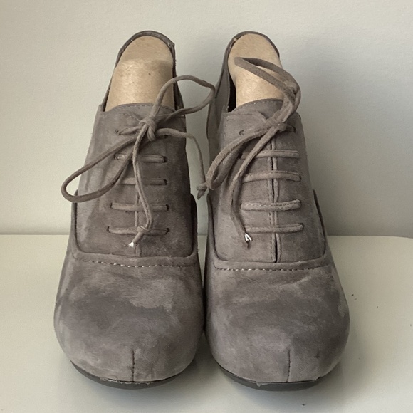 Me Too Lisbon Oxford Pumps Grey Suede - 6.5M - Picture 5 of 14